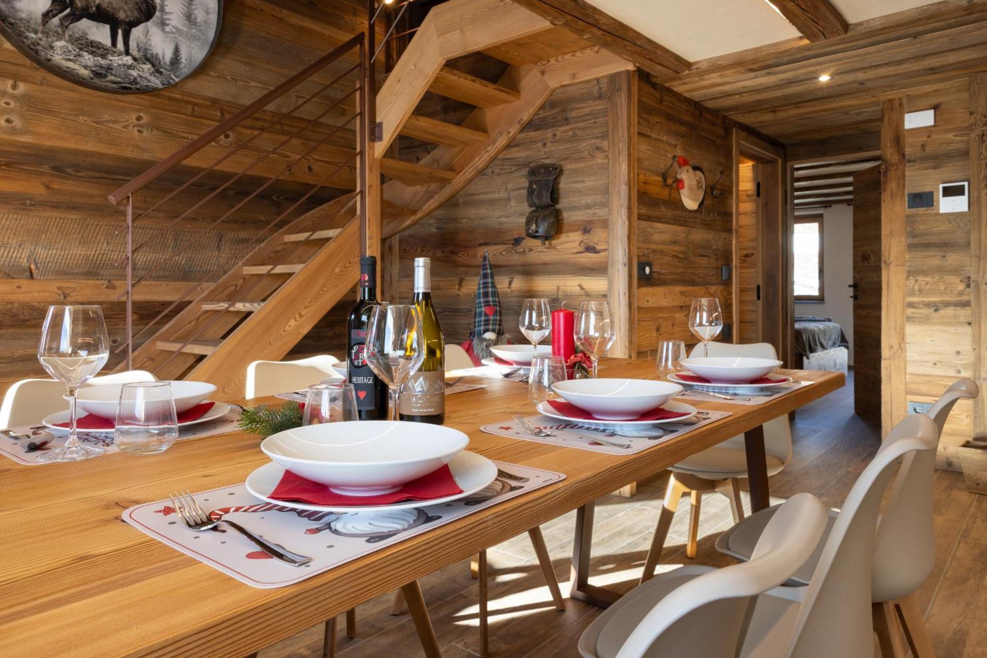 Les Reves Des Montagnards, Appartements De Charme Torgnon Exterior photo