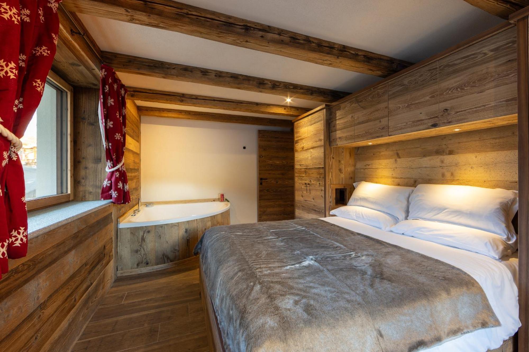 Les Reves Des Montagnards, Appartements De Charme Torgnon Exterior photo